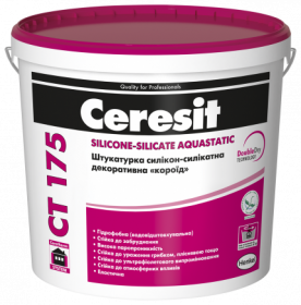 Ceresit CT 175 SILICONE-SILICATE AQUASTATIC штукатурка силікон-силікатна декоративна «короїд»
