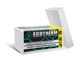 Пінопласт Ecotherm ПСБ-С 35 EPS 80